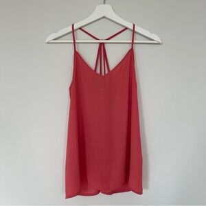 EUC Abercrombie & Fitch Coral V Neck Camisole in Size S